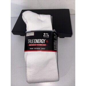 True Energy Infrared Technology Over The Calf Socks Size Large/XL 2 Pair NEW